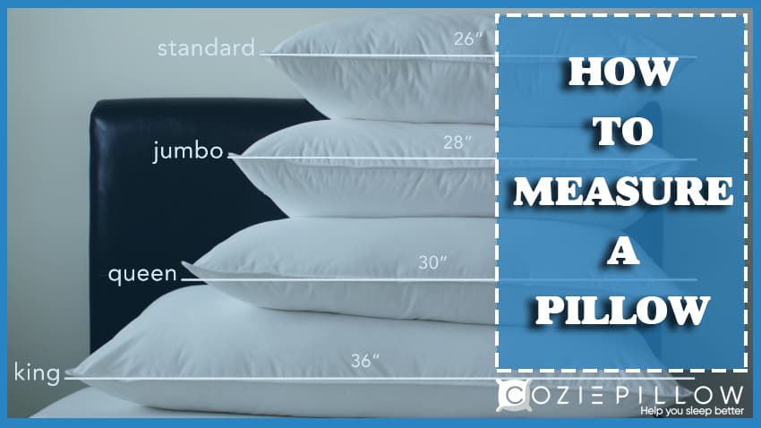 How to Measure a Pillow Handy Pillow Measurement Guides